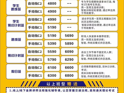 北京駕校排名及價格一覽表，如何選擇駕校？