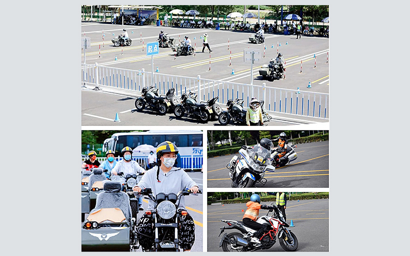 北京東方時尚駕校摩托車國家考試考場圖攻略